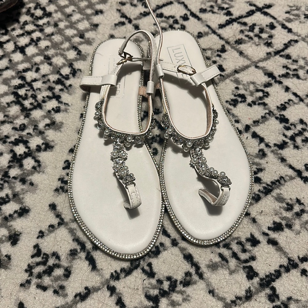 Lightly worn sandals